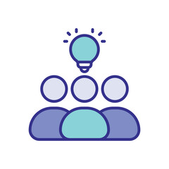 developer icon vector stock illustration