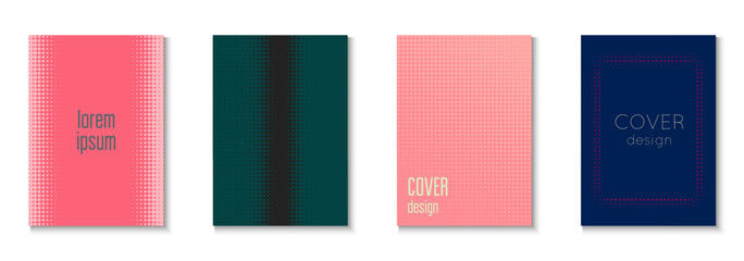 Line Texture Set. Future Concept In Minimal Layout. Dynamic Elements In 2d Presentation. Business Flyer. Minimalist Halftone Cover. Geometric Graphic Pattern. Trendy Line Texture