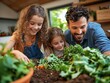 © Nawarit - A family engaging in composting at home, Composting, Educational and sustainable