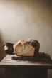 © Saimon - Artisan Loaf of Bread Rustic Wooden Table
