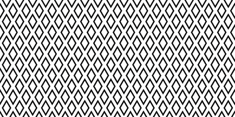 simple black outline rhombus pattern design.