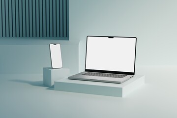 responsive web design and website mockup, devices mock up, smartphone desktop tablet laptop template