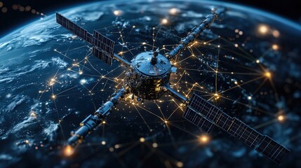Poster - Revolutionizing global connectivity satellite tech and digital innovation in earth's orbit and space environment