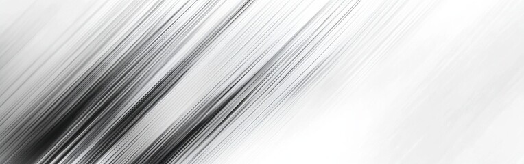 Poster - Minimalist pencil strokes backdrop in pastel gray and white for modern abstract art