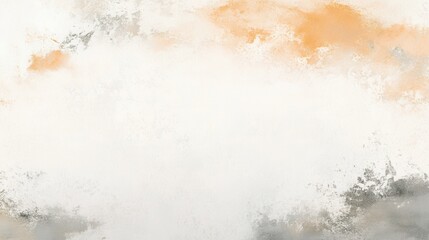 Leinwandbilder - Delicate textured off-white canvas with subtle color accents and rustic charm
