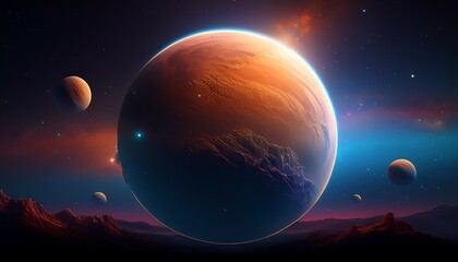 other space, deep space, solar system, other planet