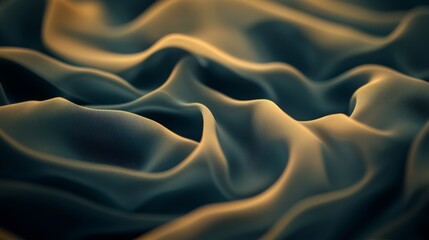 Fototapete - Soft layers of gold and gray intertwine in a textured composition, providing a rich vintage aesthetic and ample space for creative use