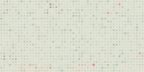 Wall Mural - abstract colorful spotted pixels pattern - geometric mosaic texture, vector background design
