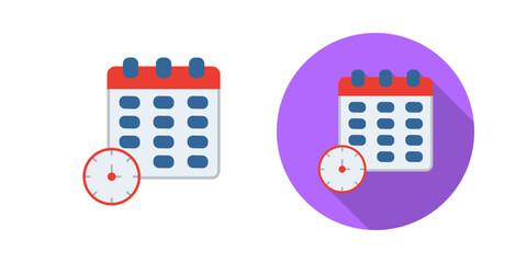 Wall Mural - Calender Vector Icon