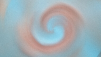 Wall Mural - abstract pastel swirl with shades of blue pink and peach creating a soft and dreamy aesthetic vibe