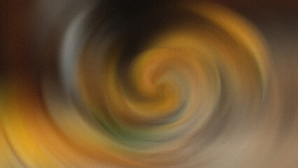 Wall Mural - abstract blurred image featuring a swirling yellow and white pattern with hints of green and brown h