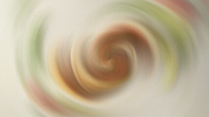 Wall Mural - a blurred abstract image showing a swirling vortex pattern with soft colors and a central focal poin