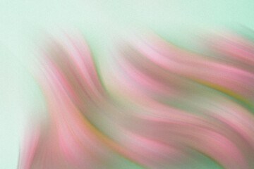 Wall Mural - Abstract blurred image featuring shades of pink green and white creating a soft dreamy background effect