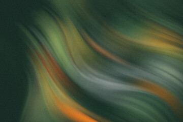 Wall Mural - abstract blurred background with green orange and white hues creating a soft and dreamy atmosphere e
