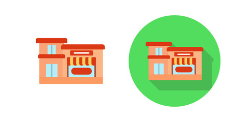 Canvas Print - restaurant vector icon