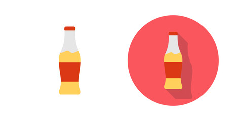 Canvas Print - soda vector icon
