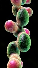 Wall Mural - 3d rendered illustration of bacteria