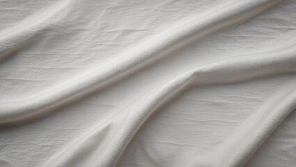 Aufkleber - Natural linen background with textured textile surface