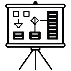 Wall Mural - a set of vector icons for web design features various pixel-perfect symbols and signs for business, 