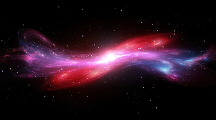 Wall Mural - Nebula's Cosmic Dance: A mesmerizing celestial view of vibrant nebulas, a symphony of colors and interstellar dust, as they weave a celestial ballet across the vast, dark expanse of space.
