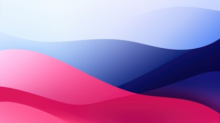 Wall Mural - abstract background vector illustration with purple blue gradient and white shapes, minimal style. f