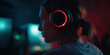 © sam richter - man listening to music