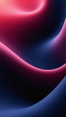 Aufkleber - Abstract Light Waves Background with Smooth Gradient and Elegant Flow