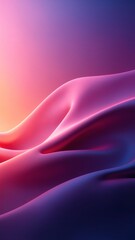 Aufkleber - Abstract Light Waves Background with Smooth Gradient and Elegant Flow