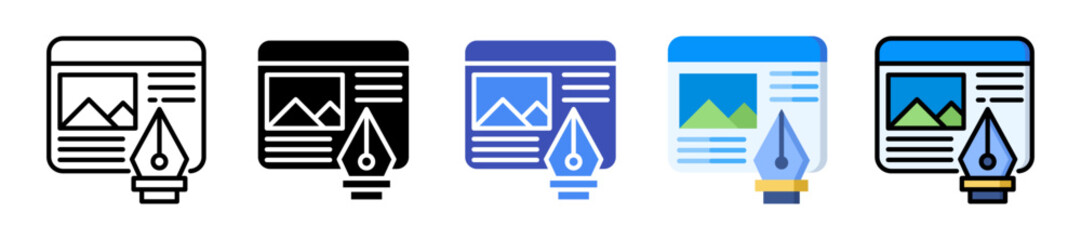 Web Design Icon