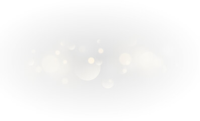 Wall Mural - Elegant light sparkles with glowing gold, bokeh shimmer, and stardust. Transparent PNG with magical particles and twinkling stars for card design or fantasy-themed visuals.