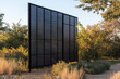 © xadartstudio - Modern solar panel wall outdoors nature background