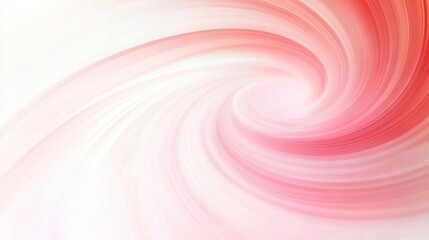 Wall Mural - Abstract swirl design in soft pink and white.