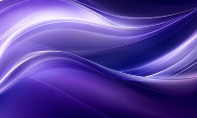 Wall Mural - elegant smooth blue textures shimmering and blending into deep purple for a stunning visual effect m