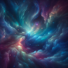 cosmic nebula background