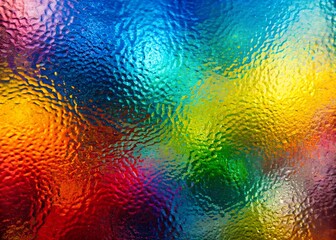 Wall Mural - multicolored glass texture for banner, wallpaper, template, print.