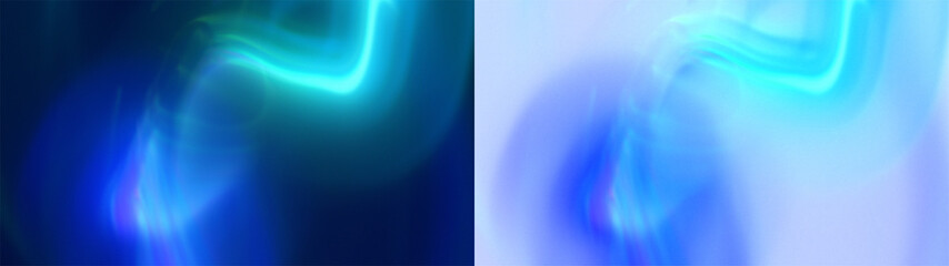 Wall Mural - teal light prism overlay: abstract background with teal light and a subtle prism effect. use as a co