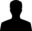 © DilSpace - Black silhouette of a male businessman transparent PNG. Businessman clipart. Businessman silhouette PNG. Businessman symbol.