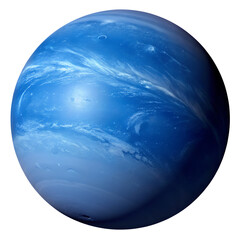 Wall Mural - Neptune planet isolated on a transparent background