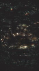 Wall Mural - luxury background with textured glittering golden wavy lines. this shiny glitzy vertical animation i