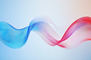 Wall Mural - Abstract Flowing Lines