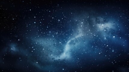 Wall Mural - amazing milky way galaxy background with stars and space dust, dark black sky background with white glowing milkyway, milky light in the center of the photo