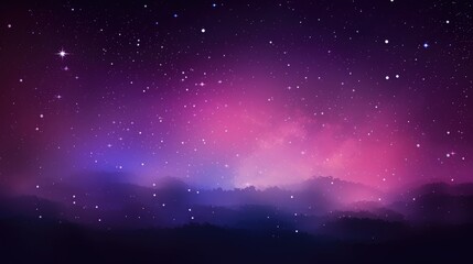 Wall Mural - amazing nebula background with stars, purple and red gradient color, stars in the sky, space, stars background, space sky, night sky, sky background, 