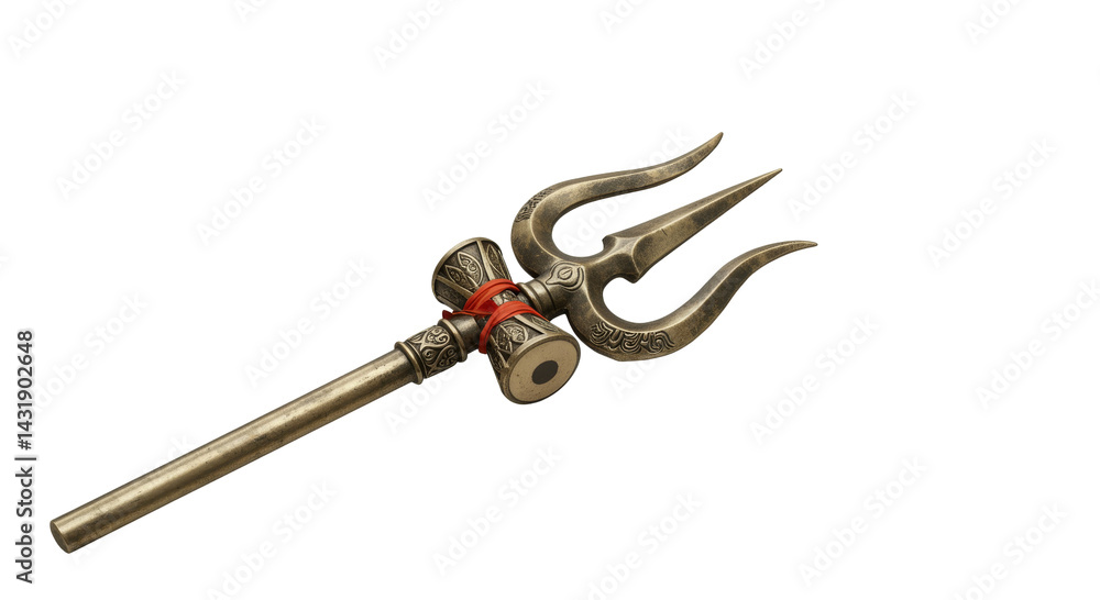 Trishool The trident of Lord Shiva isolated on transparent background ...