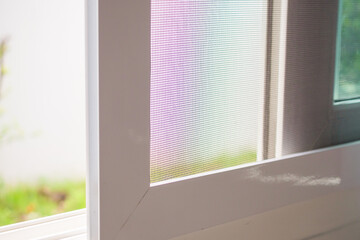 mosquito net wire screen on house window protection against insect