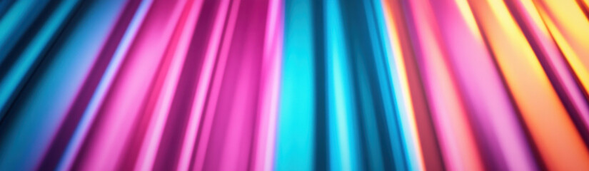 Wall Mural - vibrant colors blend seamlessly in this abstract image, showcasing flowing curtains in shades of pin