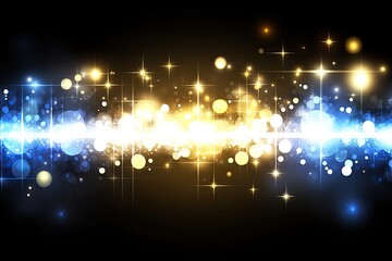 Wall Mural - abstract glowing energy wave design