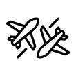 © Darwin Mulya - flights Line Icon