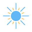 © Sharuzzaman - Simple Colorful Sun Illustration Against Black Background