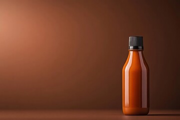 Poster - Sleek, modern ketchup bottle captures attention with its shiny label and texture