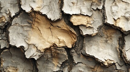 Close-up view of textured tree bark showing cracked surface in nature setting